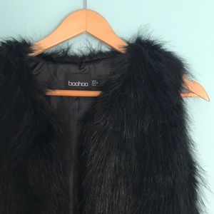 FINAL SALE | Boohoo Faux Fur Vest